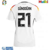 Njemačka Ilkay Gundogan #21 Domaci Dres EP 2024 Kratak Rukav